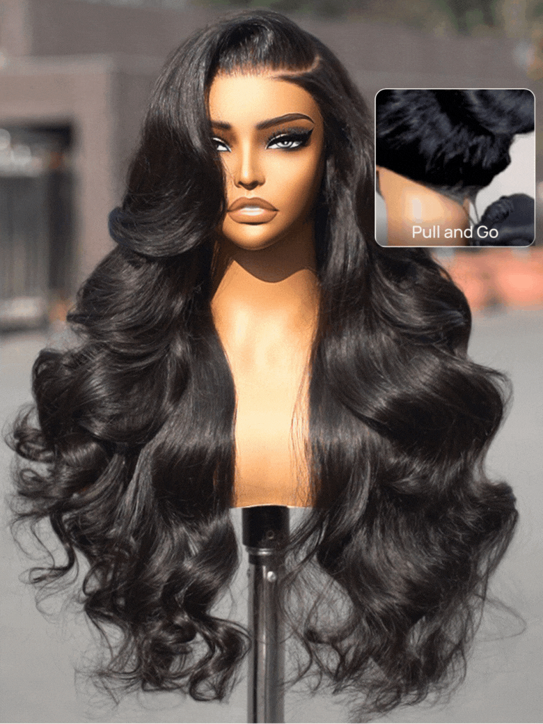 Knots 2.0™ HD Lace Body Wave Wig – 7x5 Closure & 13x4 Frontal, Pre-Bleached Invisible Knots, Glueless