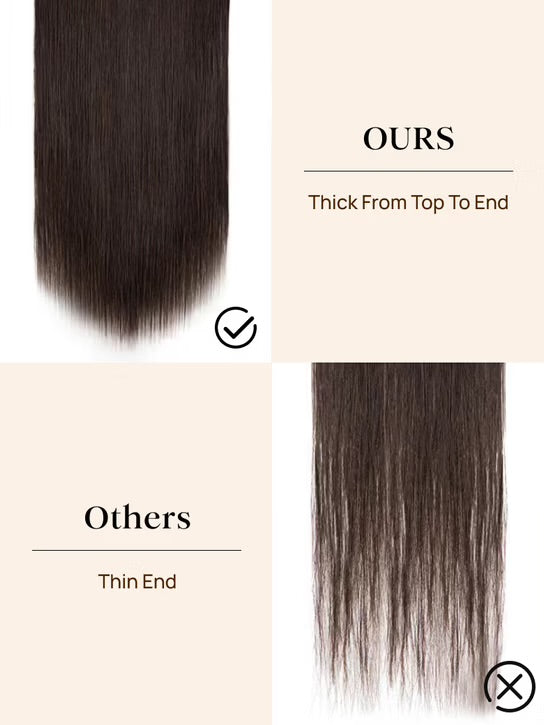 Kinky Straight Hair Weave – 4 Bundle Deal, 100% Unprocessed Virgin Human Hair Extensions