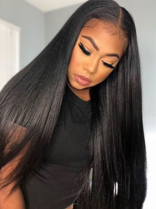 Brazilian Hair Bundles – 4 Pcs Soft Virgin Straight Hair Weave, 8–30 Inches